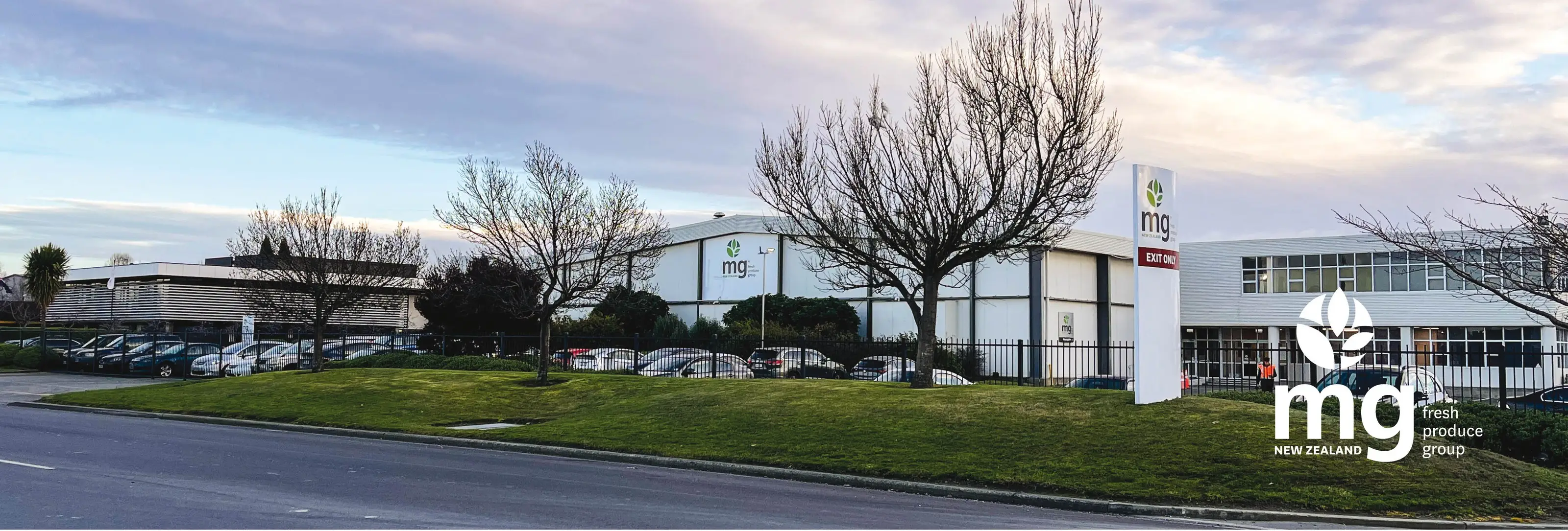 The MG Group Exports building in Hastings, Hawke's Bay